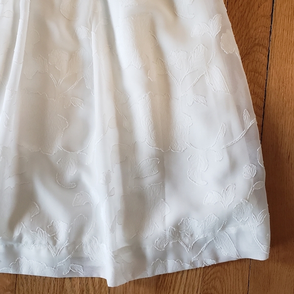 LC Lauren Conrad Disney Cinderella Collection White Embroidered Dress, Size 6 - Picture 4 of 16